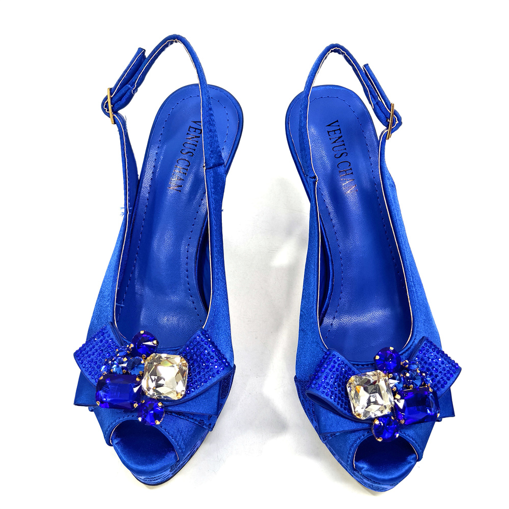 2024 Rhinestone Design INS Hot - Women'S Shoes Navy Blue ulasan dan harga