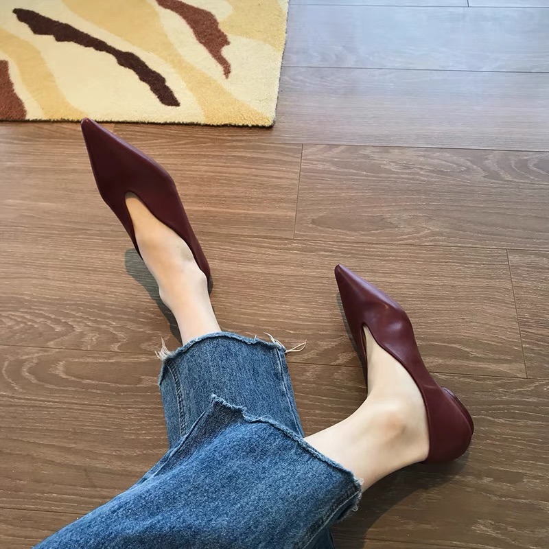 Trend Women Shoes Flats Sandal - Square Toe Mule ulasan dan harga