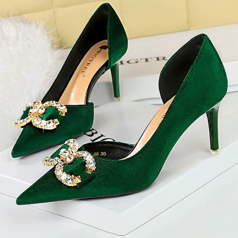 Luxury Women Pumps high heels  - Women Shoes Size 7 ulasan dan harga